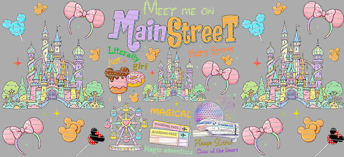 16oz Disney style-D-1502